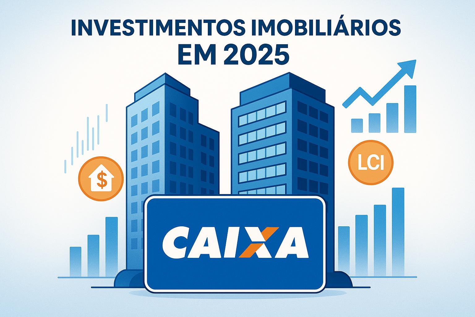 Melhores investimentos imobiliários com a Caixa Federal em 2025 para ampliar patrimônio com segurança, rentabilidade e opções diversificadas de crédito e fundos. (imagem gerada com inteligência artificial)