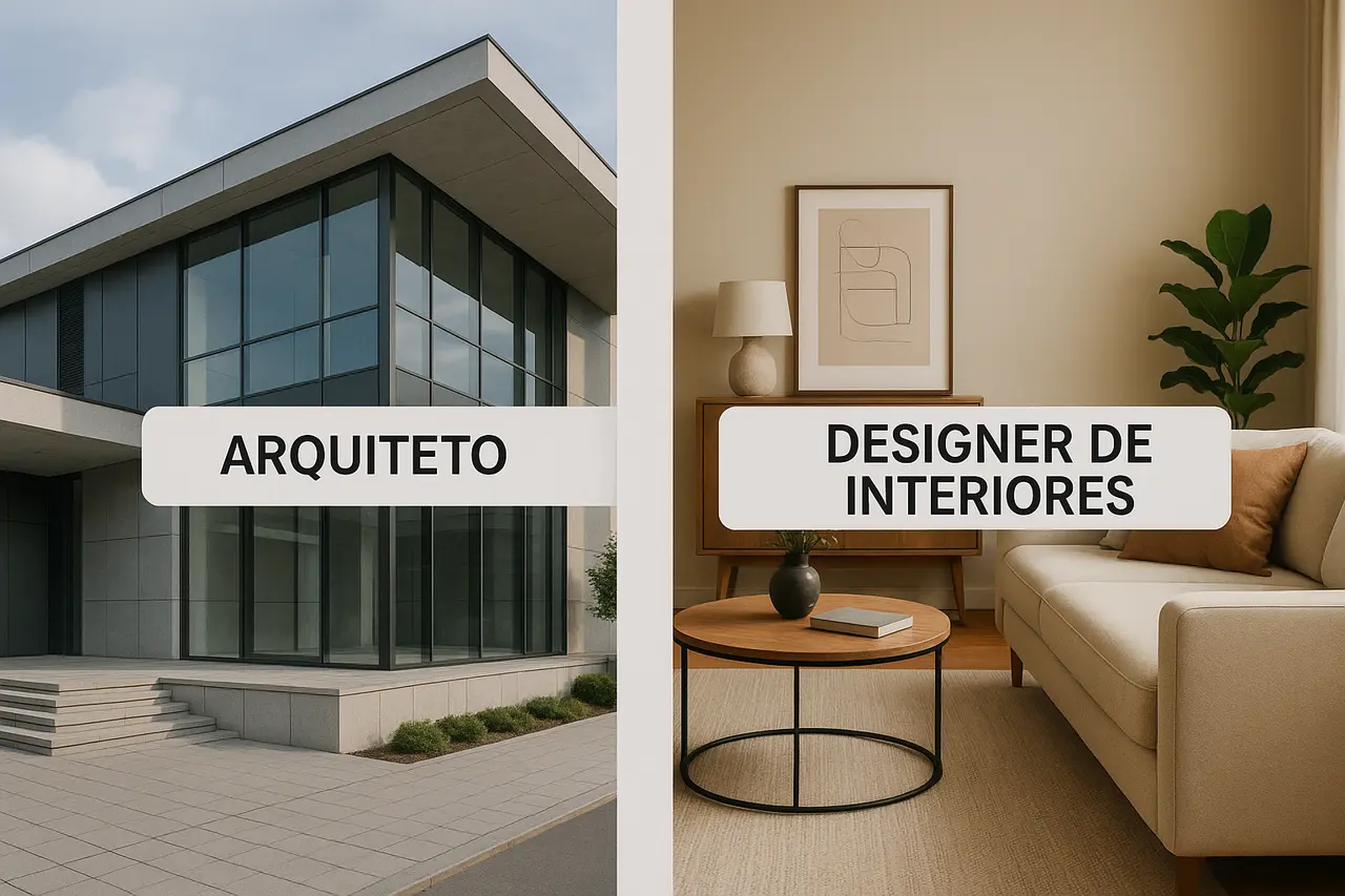 Como escolher entre arquiteto e designer de interiores em Maringá?