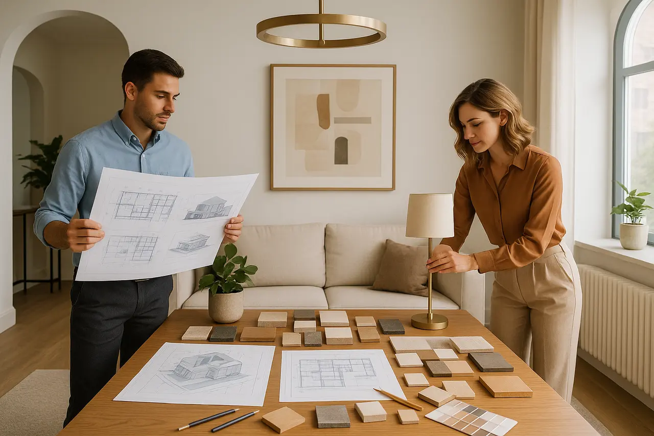 Diferenças entre arquiteto e designer de interiores em Maringá: saiba qual escolher