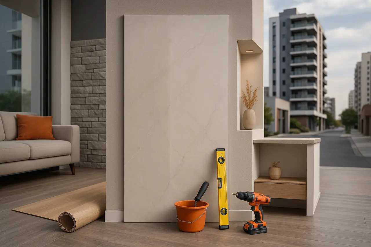 Como escolher revestimentos modernos e duráveis para sua obra em Maringá