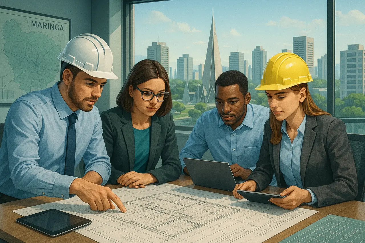 Parceria entre engenheiros e arquitetos em Maringá: obras seguras e econômicas