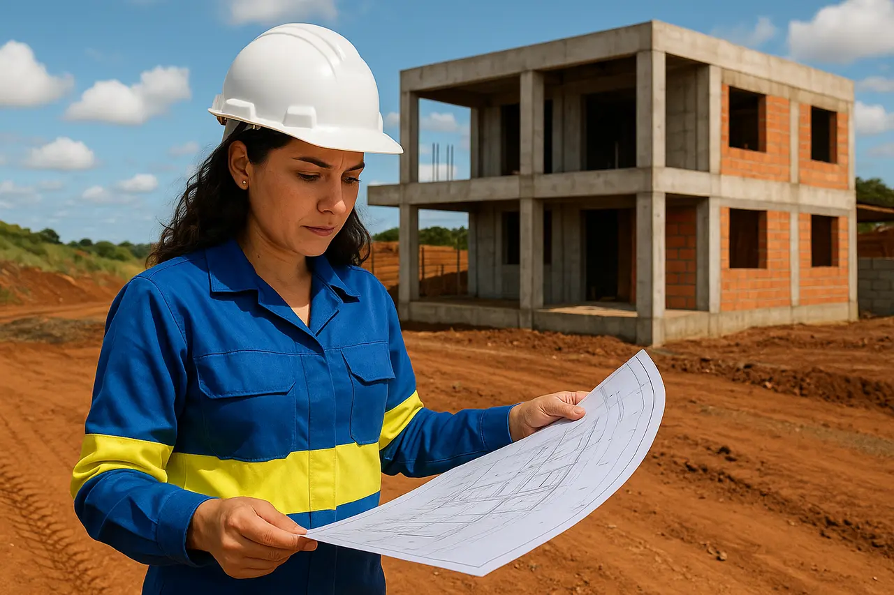 Por que contratar uma engenheira civil antes de construir em Maringá garante economia
