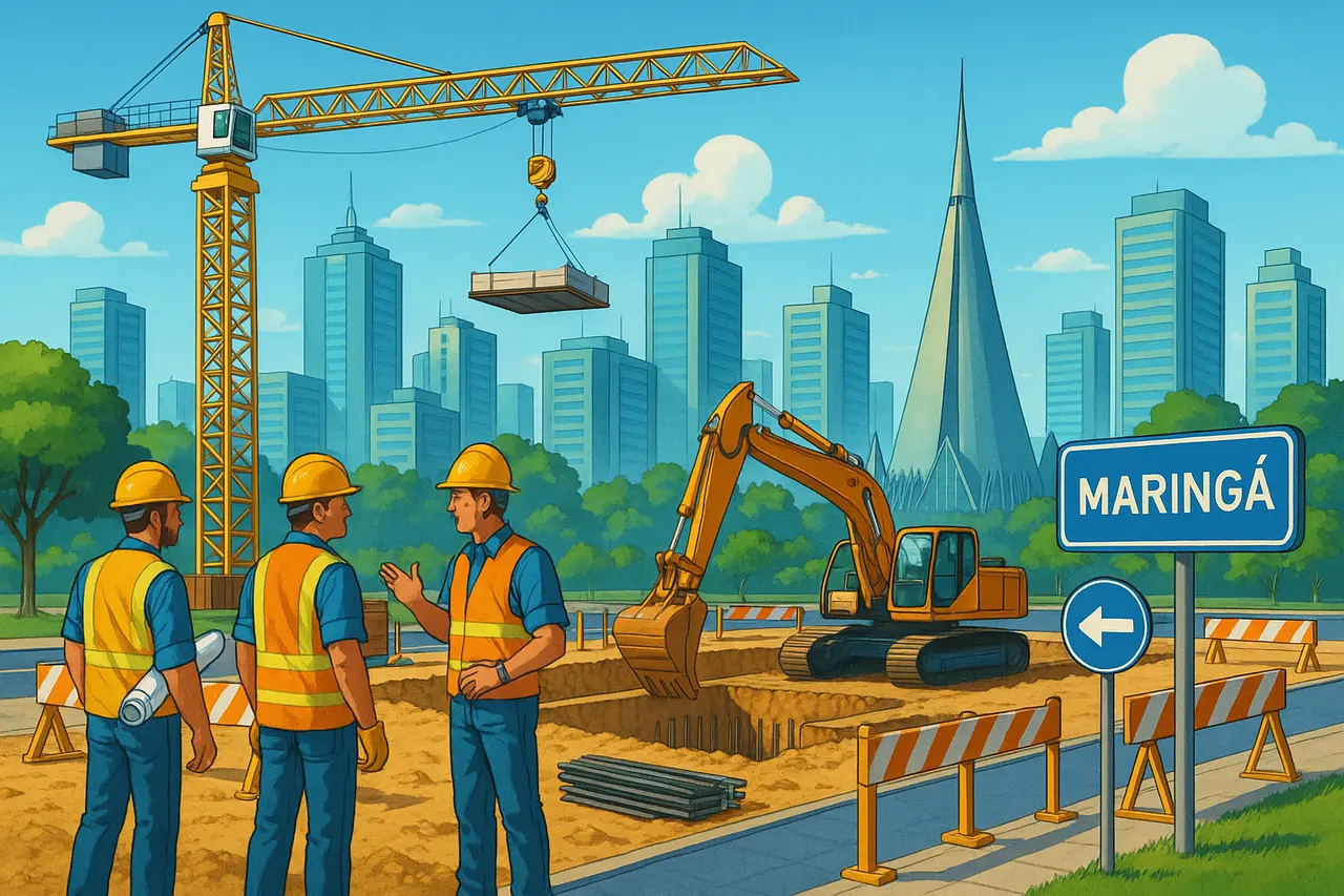Quanto tempo levar para planejar uma obra em Maringá: guia completo 2025