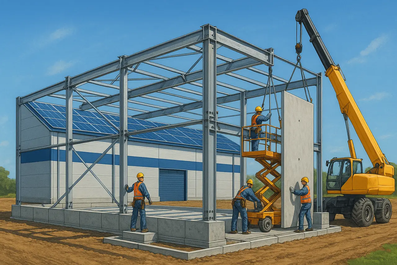 Construção de galpões industriais em Maringá: planejamento e eficiência