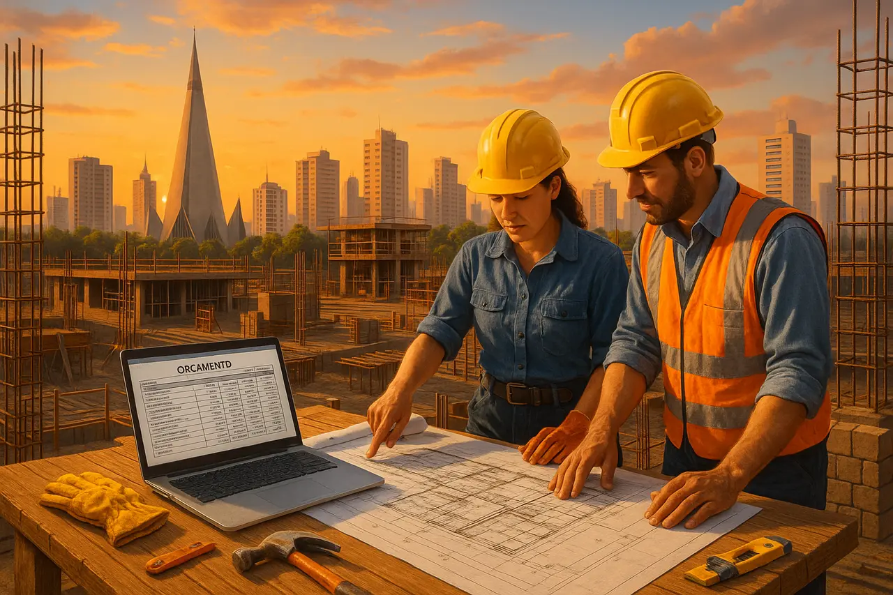 Orçamento de obra em Maringá: passo a passo para criar o seu planejamento