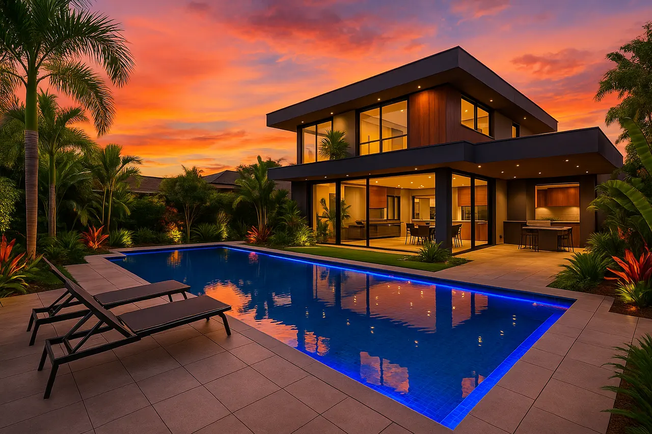 Projetos de casas com piscina em Maringá: guia completo para construir