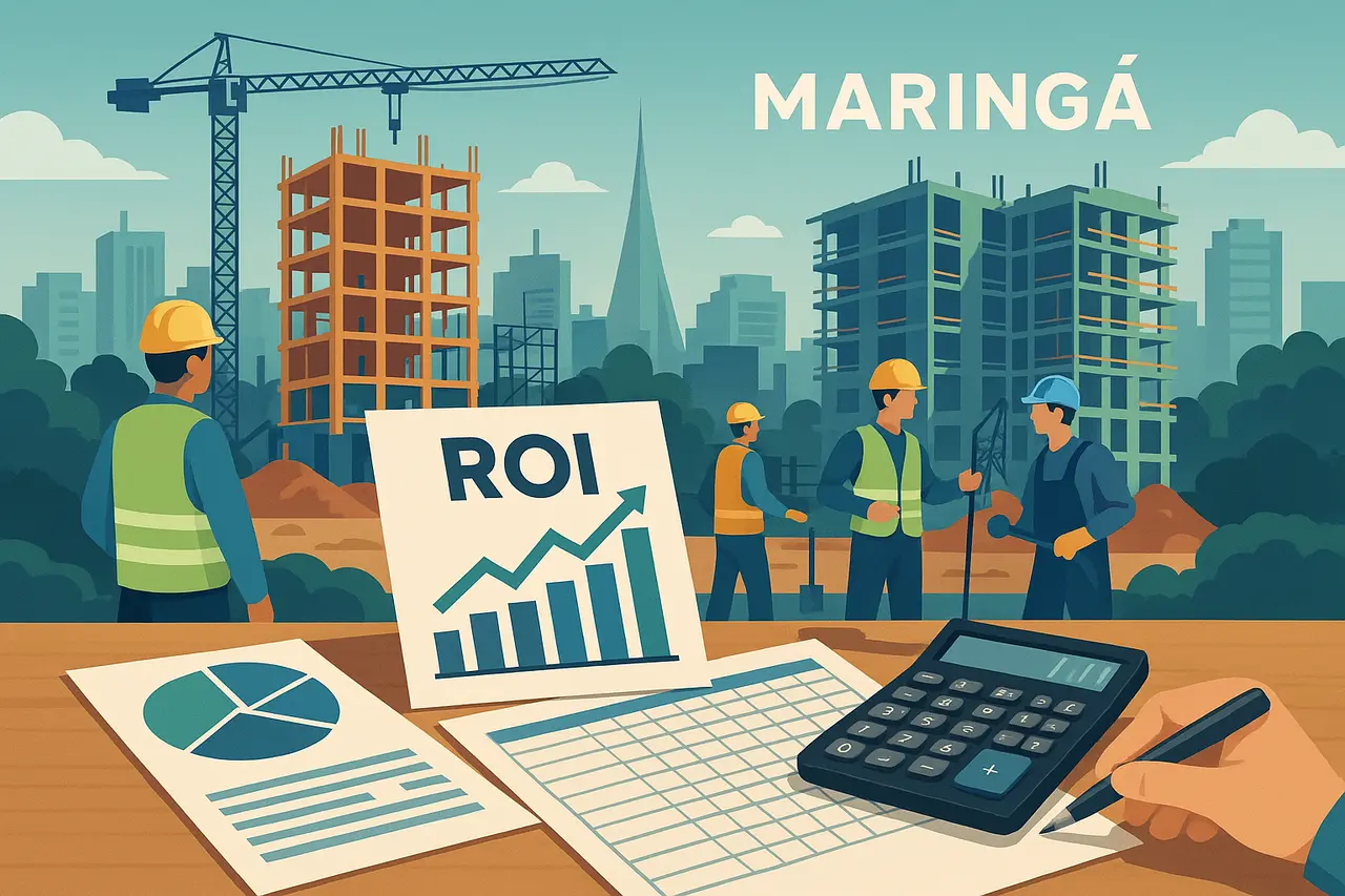 Como calcular o ROI em construções em Maringá: guia prático e eficiente