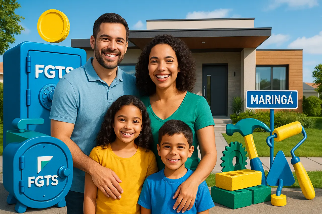 Como usar o FGTS para comprar ou reformar imóveis em Maringá