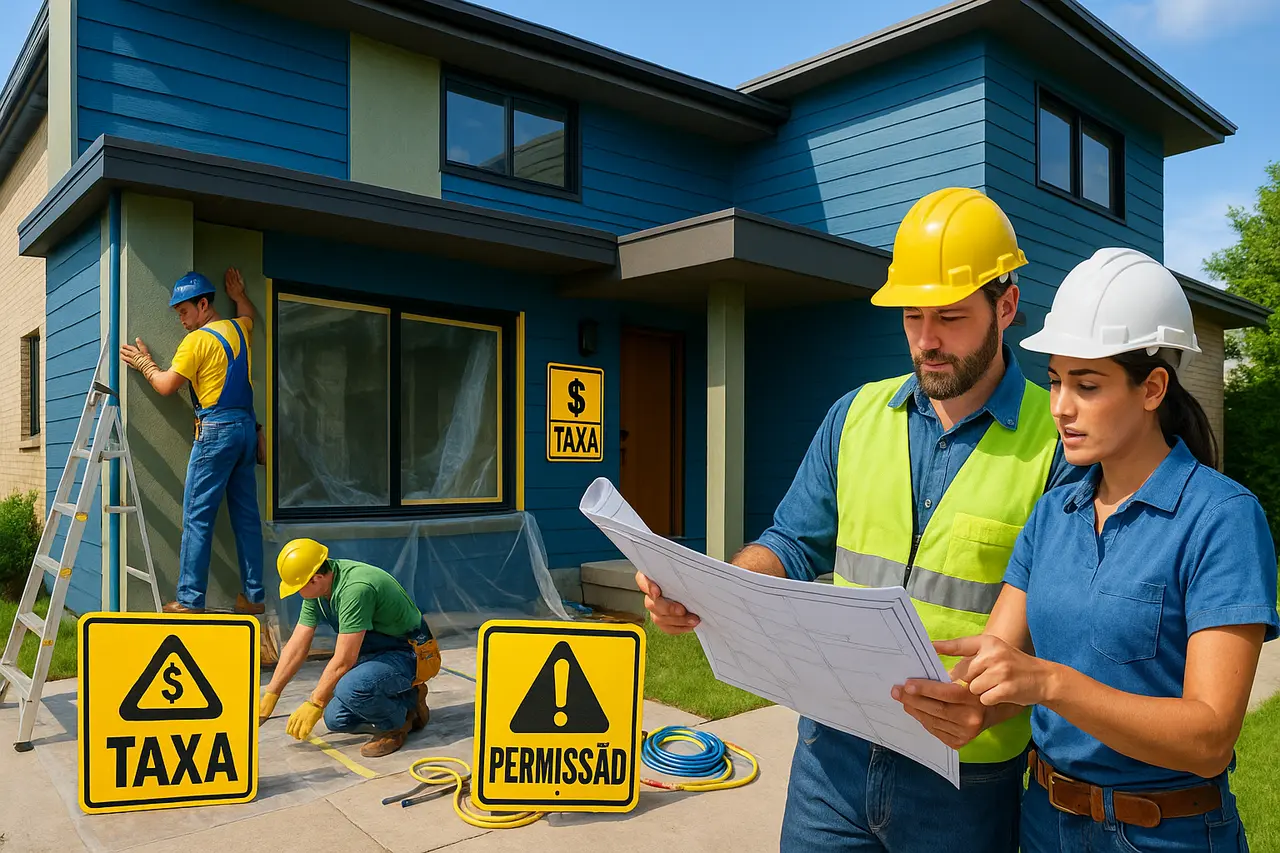 Custos ocultos na reforma em Maringá: taxas, pisos e fiscalização atual