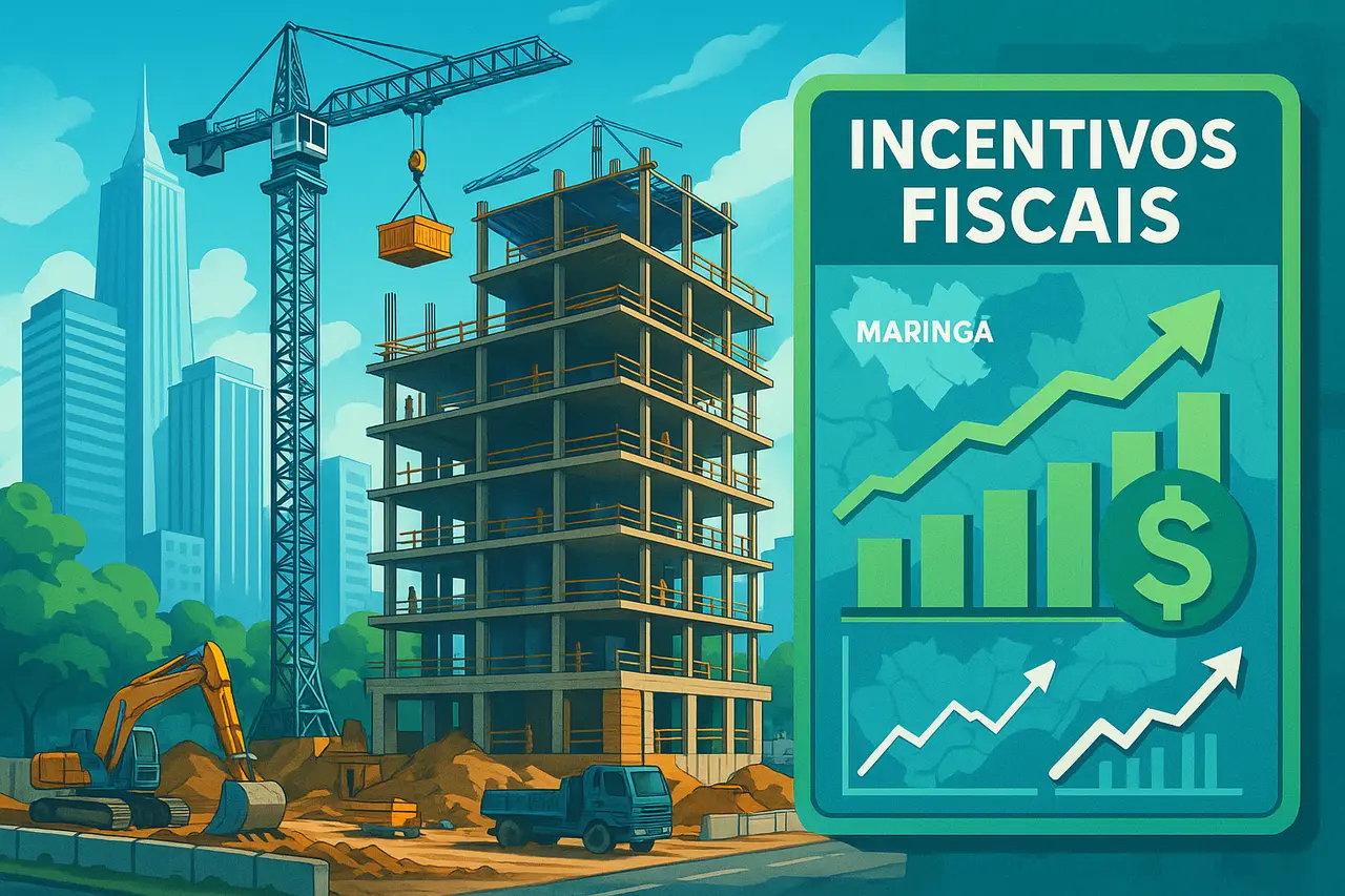 Incentivos fiscais em Maringá: benefícios para construção e investimentos