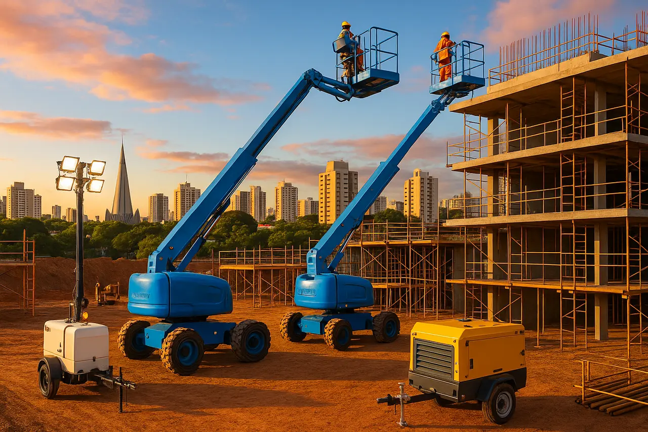 Leasing de equipamentos em Maringá: vantagens, economia e entrega rápida