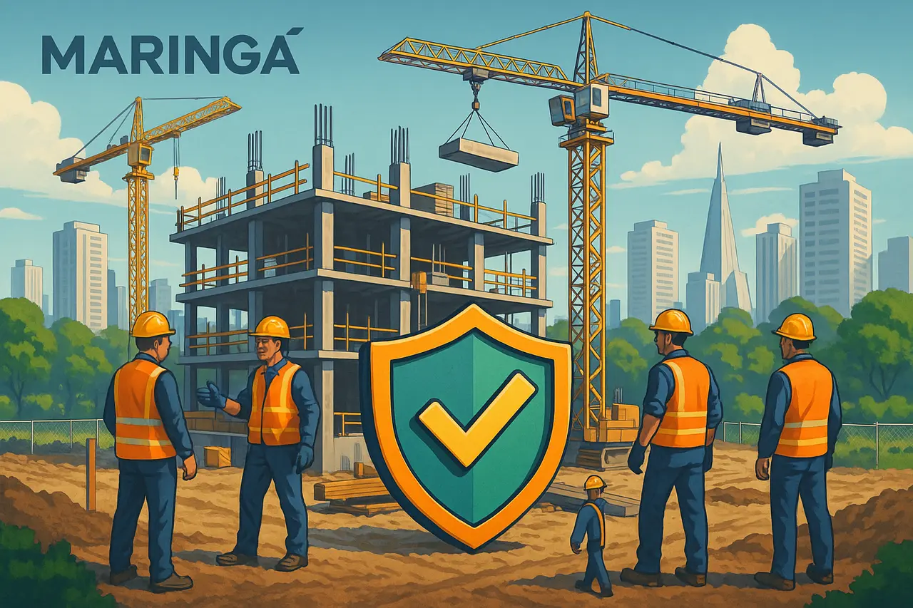 Seguro de obra em Maringá: custo, benefícios e proteção essencial